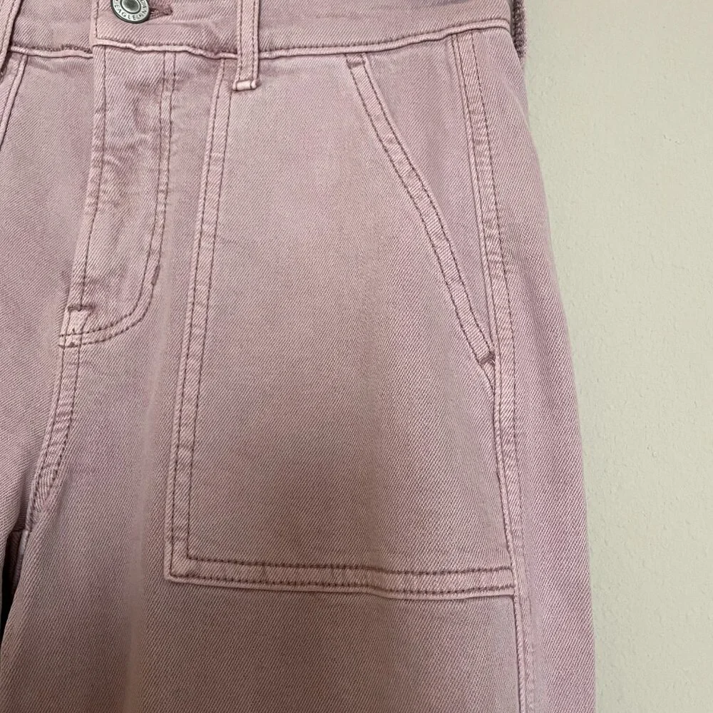 American Eagle, 00, Skater, Super High Rise, Stretch wide leg, Jean - Picture 7 of 10